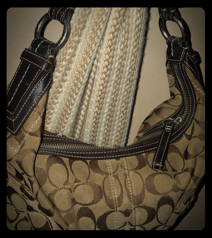 2 for $50. Coach signature hobo bag